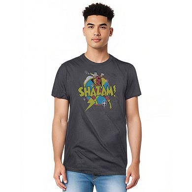 Dc Comics Shazam Power Bolt Short Sleeve Adult T-shirt
