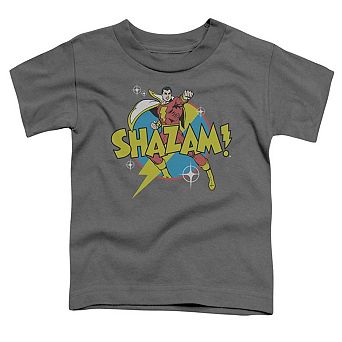 DC Comics Shazam Power Bolt Short Sleeve Toddler T-Shirt