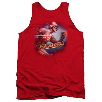 The Flash Fastest Man Adult Tank Top