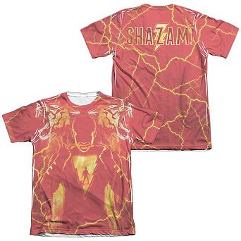 Shazam Movie Whats Inside Sub Sleeve T-shirt