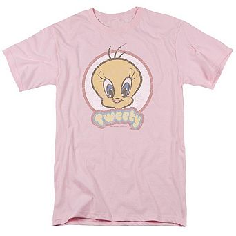 Looney Tunes Retro Tweety Short Sleeve Adult T-shirt