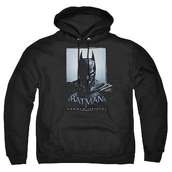 Batman Arkham Origins Two Sides Adult Pull Over Hoodie