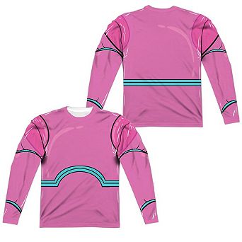 Teen Titans Go To The Movies Balloon Man Uniform Long Sleeve Adult Poly Crew T-shirt