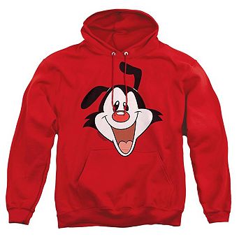 Animaniacs Yakko Head Adult Pull Over Hoodie