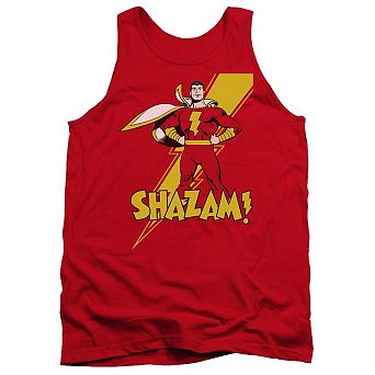 Dc Comics Shazam Shazam Adult Tank Top