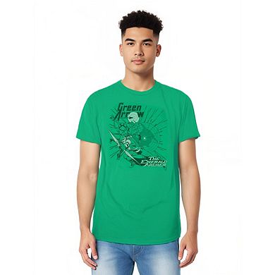 Dc Comics Green Arrow The Emerald Archer Short Sleeve Adult T-shirt
