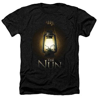 The Nun Lantern Adult Heather T-shirt