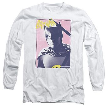 Batman Classic Tv Wayne 80s Long Sleeve Adult T-shirt