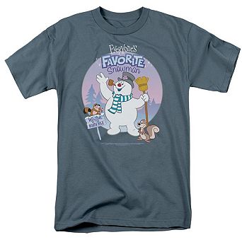 Frosty The Snowman Favorite Short Sleeve Adult T-shirt