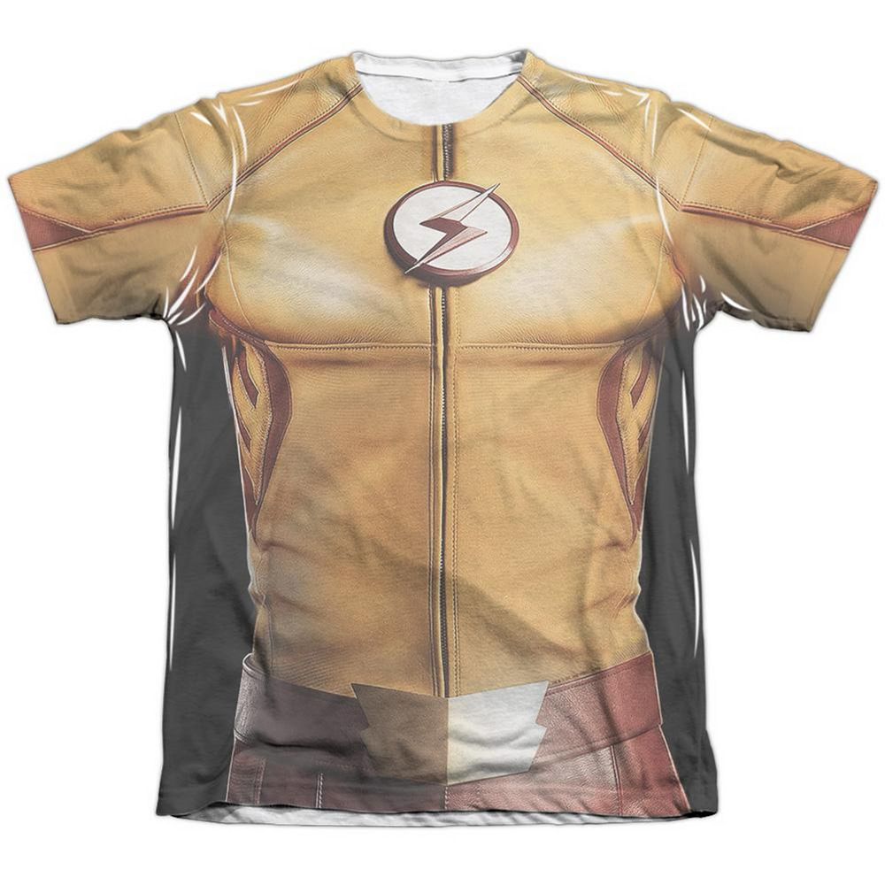 Flash Kid Flash Uniform Sleeve T-shirt