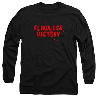 Mortal Kombat Klassic Flawless Victory Long Sleeve Adult T-shirt