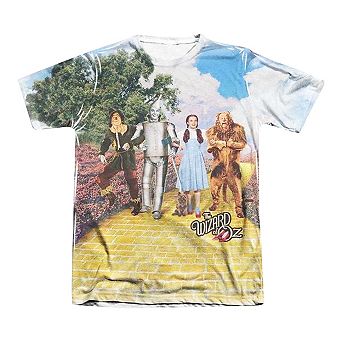 Wizard Of Oz On The Road Short Sleeve Adult Poly Crew T-shirt