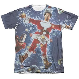 Christmas Vacation Electrified Sleeve T-shirt