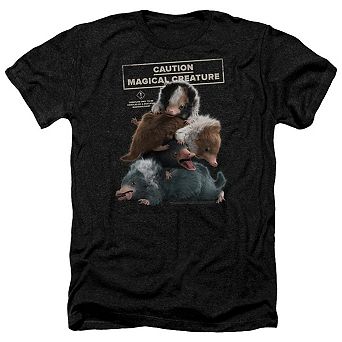 Fantastic Beasts 2 Cuddle Puddle Adult Heather T-shirt
