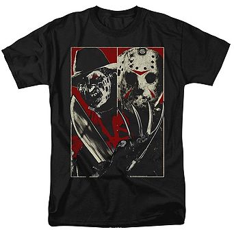 Freddy Vs Jason Vs Short Sleeve Adult T-shirt
