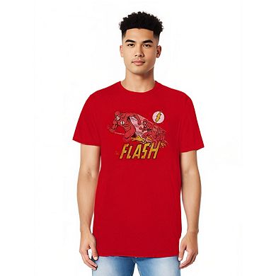 Dc Comics Flash Crimson Comet Short Sleeve Adult T-shirt