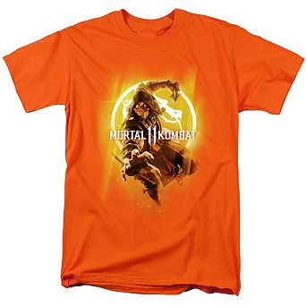 Mortal Kombat 11 From The Flames Short Sleeve Adult T-shirt