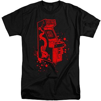 Mortal Kombat Klassic Insert Coin Short Sleeve Adult Tall T-shirt