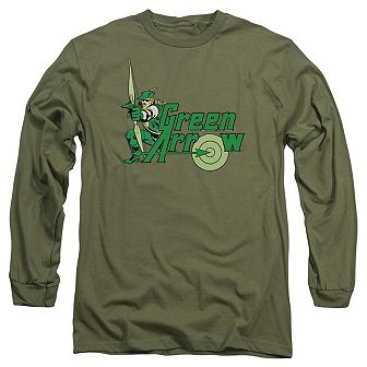 Dc Comics Green Arrow Green Arrow Long Sleeve Adult T-shirt