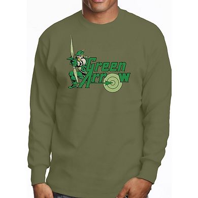 Dc Comics Green Arrow Green Arrow Long Sleeve Adult T-shirt
