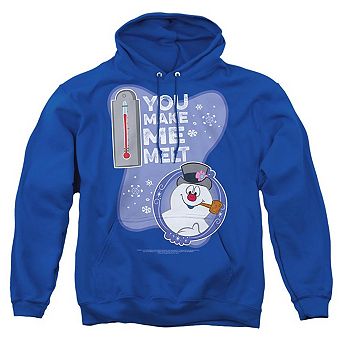 Frosty The Snowman Melt Adult Pull Over Hoodie