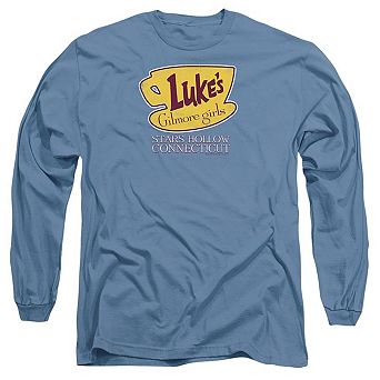 Gilmore Girls Lukes Connecticut Long Sleeve Adult T-shirt