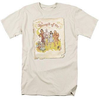 Wizard Of Oz Poster Short Sleeve Adult T-shirt