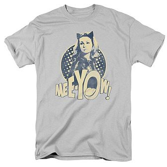 Batman Classic Tv Meeyow! Short Sleeve Adult T-shirt