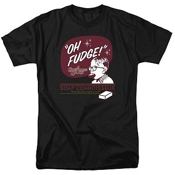 A Christmas Story Oh Fudge Soap Connoisseur Short Sleeve Adult T-shirt