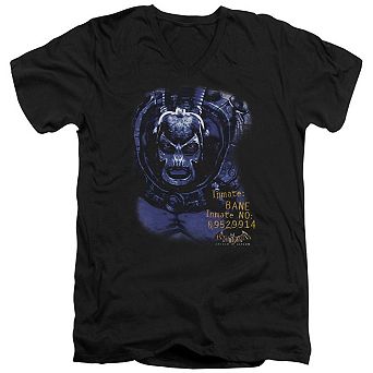Batman Arkham Asylum Arkham Bane Short Sleeve Adult V Neck T-shirt