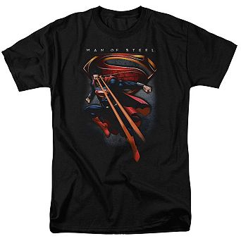 Man Of Steel Symbolic Superman Short Sleeve Adult T-shirt