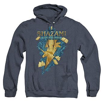 Shazam! Fury Of The Gods Big Blue Seal Adult Heather Hoodie
