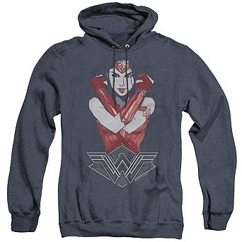 Wonder Woman Movie Amazon Adult Heather Hoodie