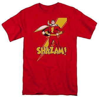 Dc Comics Shazam Shazam Short Sleeve Adult T-shirt