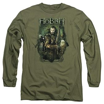 Hobbit Thorin And Company Long Sleeve Adult T-shirt