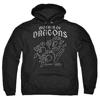 Game Of Thrones Mother Of Dragons Adult Pull Over Hoodie