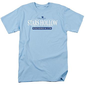 Gilmore Girls Stars Hollow Short Sleeve Adult T-shirt