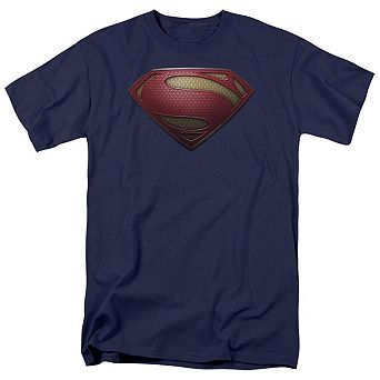 Man Of Steel Mos Shield Short Sleeve Adult T-shirt
