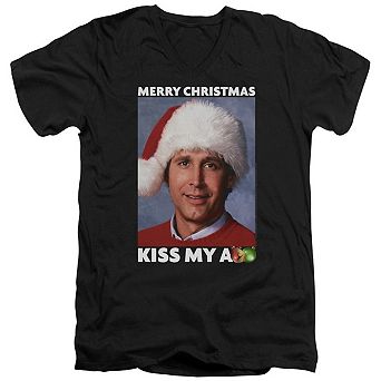Christmas Vacation Merry Kiss Short Sleeve T-shirt