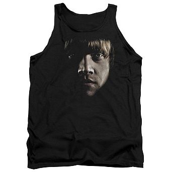 Harry Potter Ron Poster Head Adult Tank Top