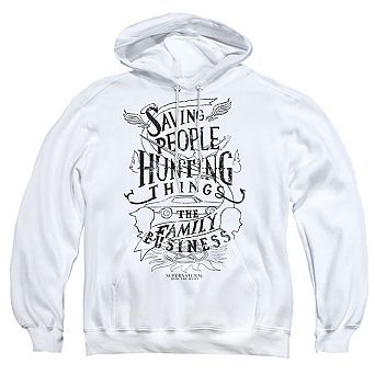 Supernatural Family Business Adult Pull Over Hoodie