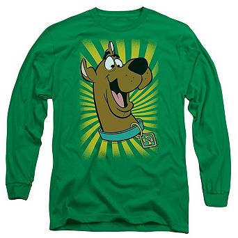 Scooby Doo T Shirt Long Sleeve Adult T-shirt