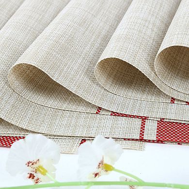 Woven Placemats Heat Resistant Anti-slip Place Mats