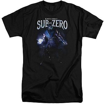 Mortal Kombat Sub Zero Short Sleeve Adult Tall T-shirt