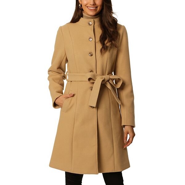 Fashion Women's Wear Button Woolen Coat main image 0