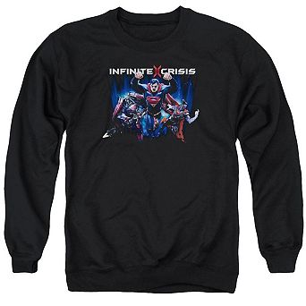 Infinite Crisis Ic Super Adult Crewneck Sweatshirt