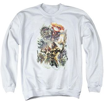 Aquaman Movie King Of Atlantis Adult Crewneck Sweatshirt