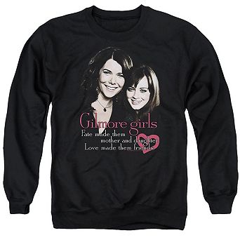 Gilmore Girls Title Adult Crewneck Sweatshirt