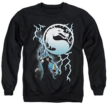 Mortal Kombat Klassic Raiden Adult Crewneck Sweatshirt