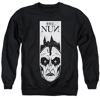 The Nun Gaze Adult Crewneck Sweatshirt